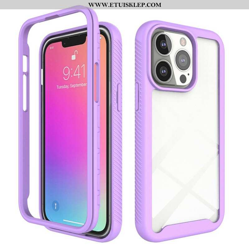 Etui do iPhone 13 Pro Hybrydowe Silikonowe Krawędzie